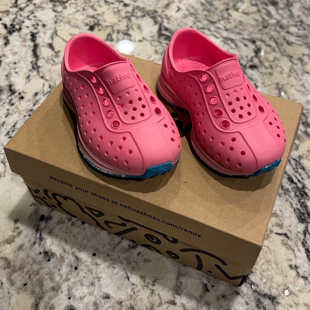 Native Robbie Sugarlite C4 Pink Toddler Shoes